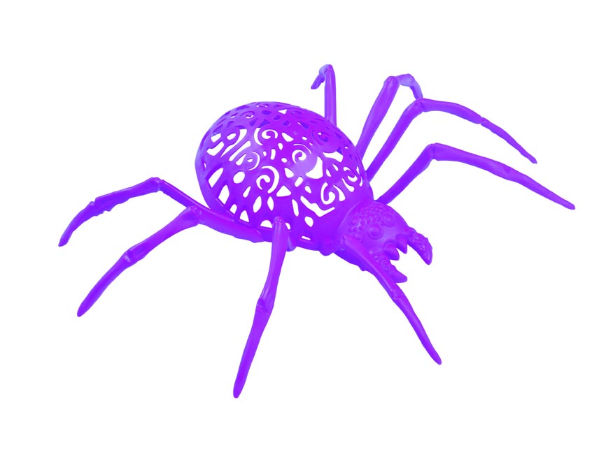 Pavouk barevný 14cm mix barev - Obrázek 3