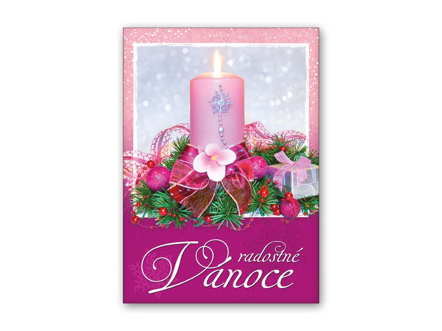 Pohlednice vánoční 145 B UV - Obrázek 2