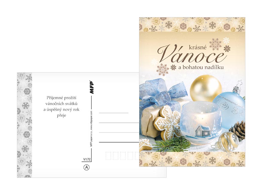 Pohlednice vánoční 172 A - Obrázek 2
