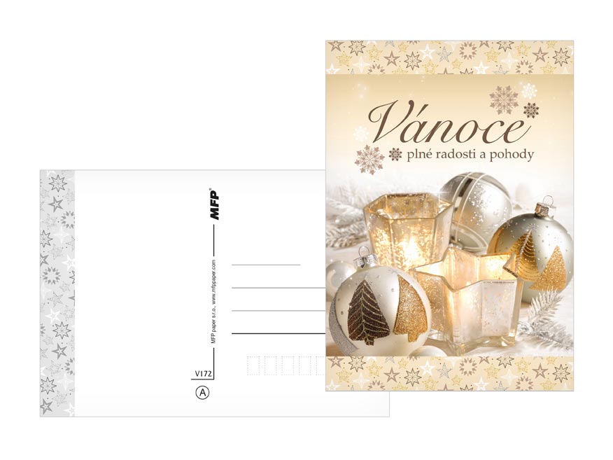 Pohlednice vánoční 172 A - Obrázek 3
