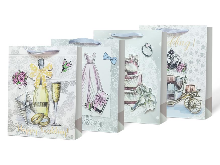 Taška MFP dárková L LUX mix č.54 (260x320x120)