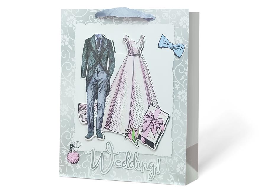 Taška MFP dárková L LUX mix č.54 (260x320x120) - Obrázek 3