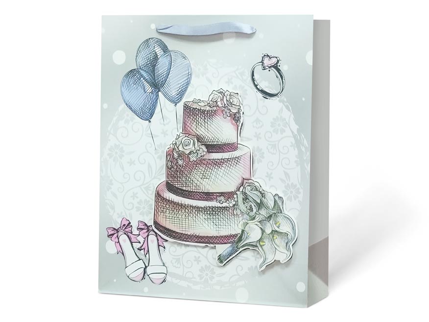 Taška MFP dárková L LUX mix č.54 (260x320x120) - Obrázek 4