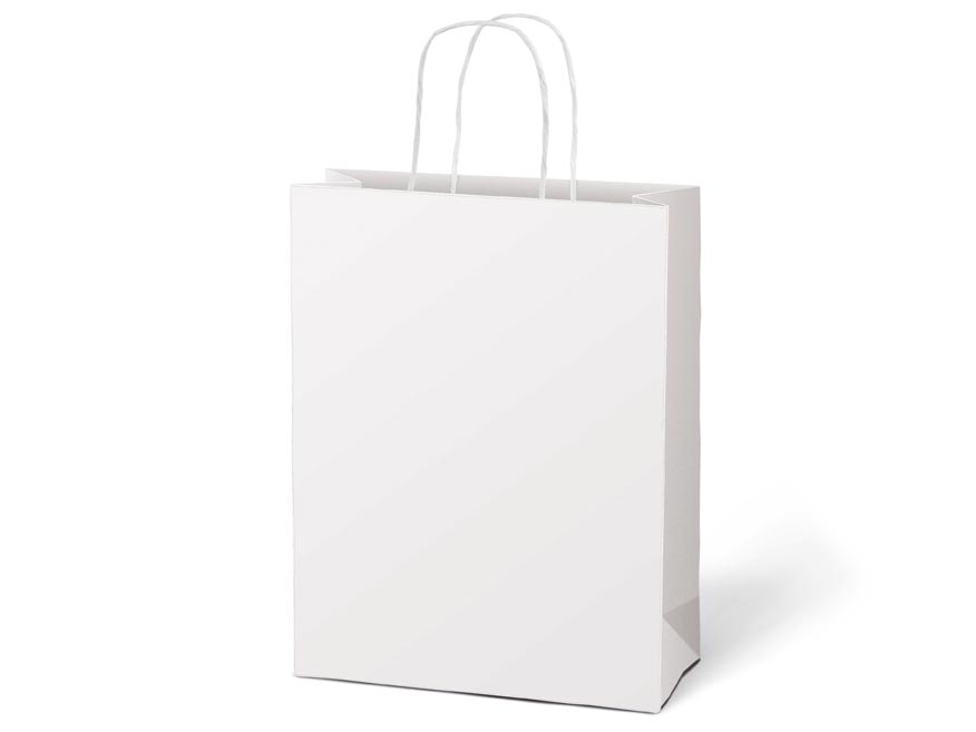 Taška MFP dárková T 5 kraft 260x320x100 bílá