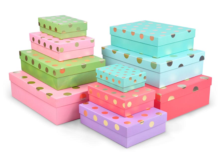 Krabice dárková D-L002-G 29x21x8cm - Obrázek 2