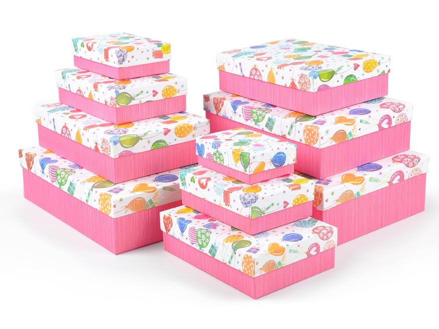 Krabice dárková D-L007-F 27,5x19,5x7,5cm - Obrázek 2