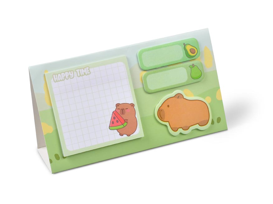 Bloček samolepicí capybara set - Obrázek 8