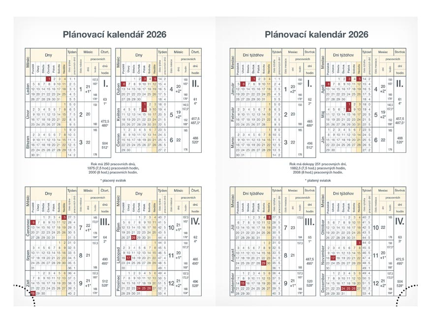 Diář 2026 D801 PU soft potištěné 3 - Obrázek 4