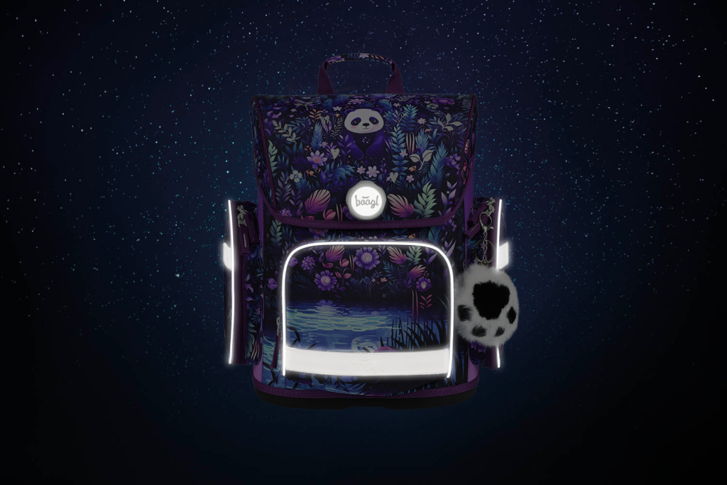 BAAGL 3 SET Ergo Jungle Panda: aktovka, penál, sáček - Obrázek 7