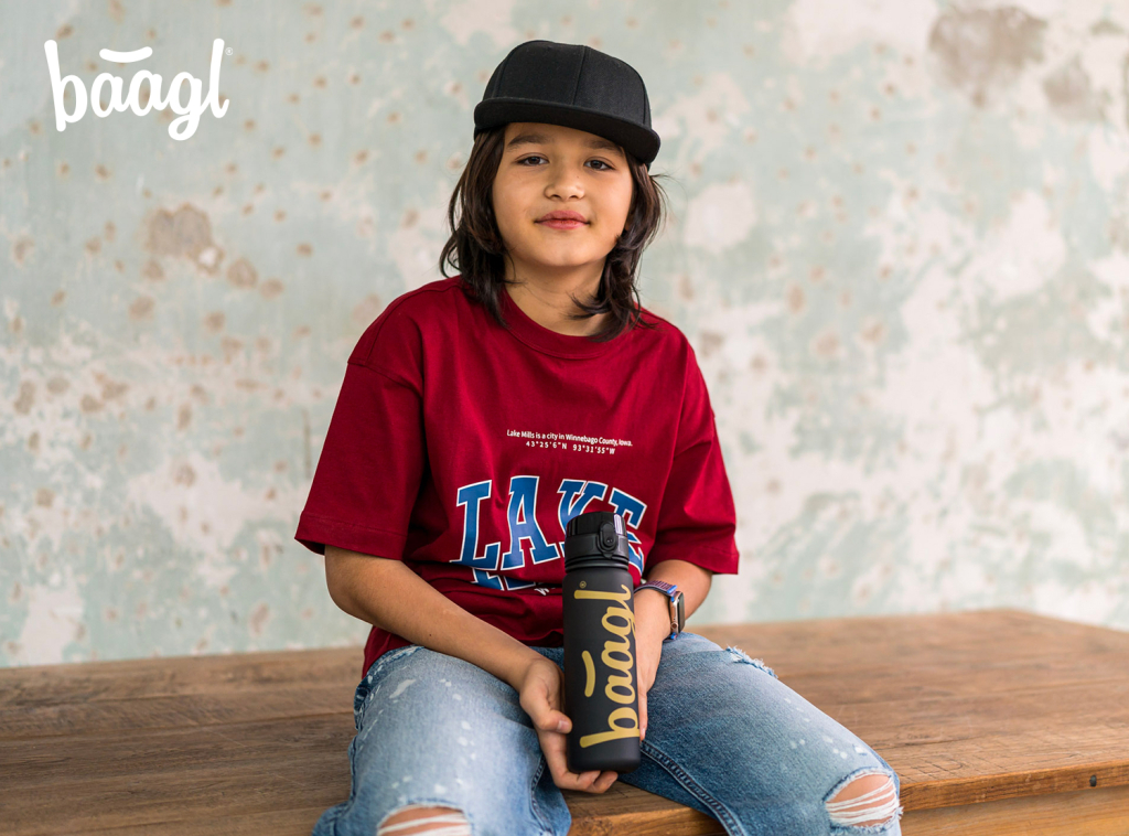 BAAGL Tritanová láhev na pití Logo Gold, 500ml - Obrázek 8