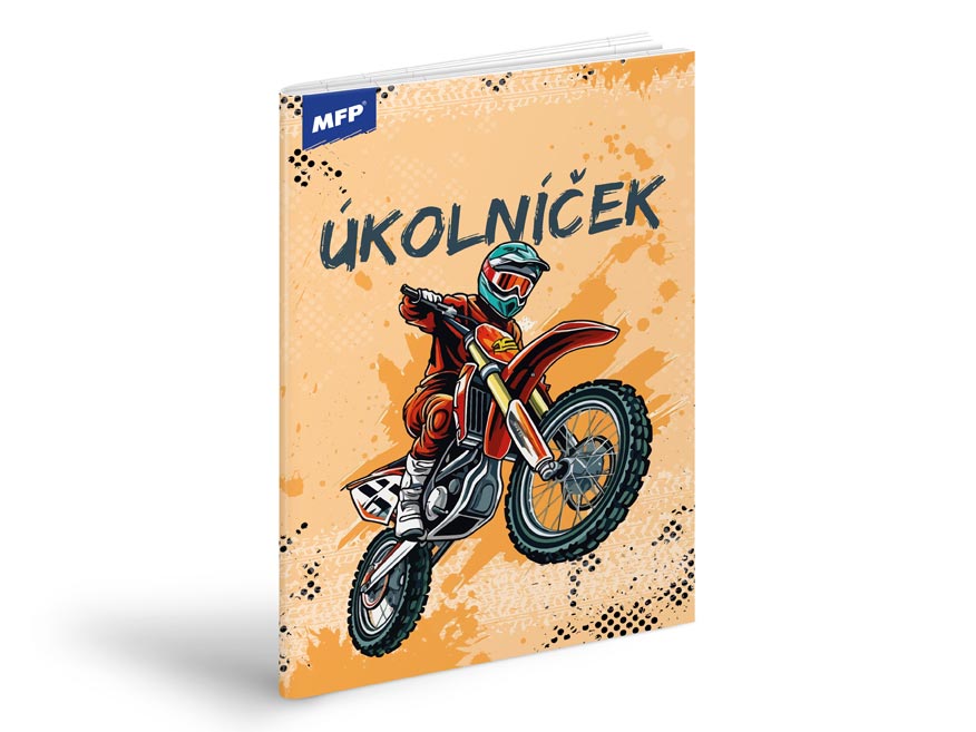 Úkolníček MFP A5 Motorka