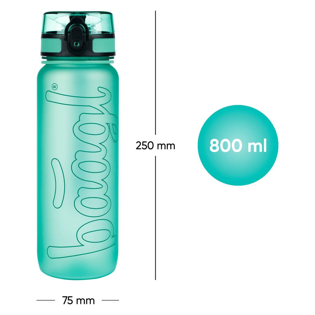 BAAGL Tritanová láhev na pití Green, 800 ml - Obrázek 7