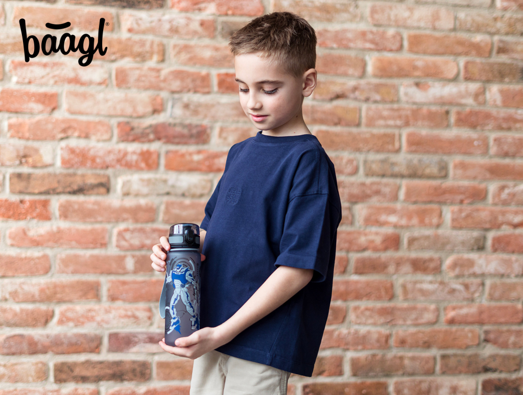 BAAGL Tritanová láhev na pití Roboti, 500 ml - Obrázek 9
