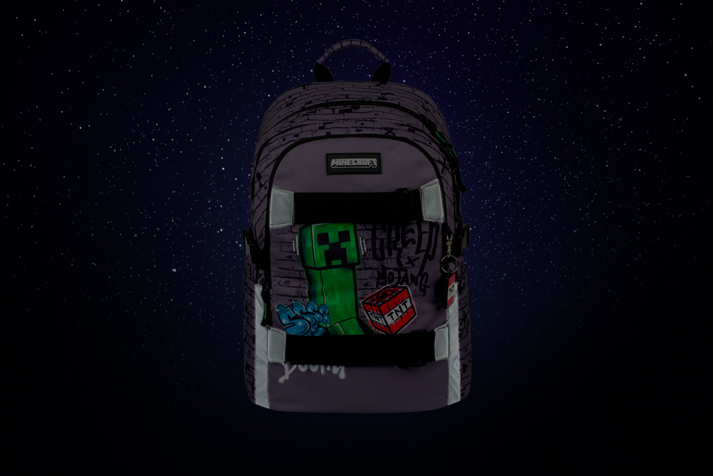 BAAGL Školní batoh Skate Minecraft TNT - Obrázek 11
