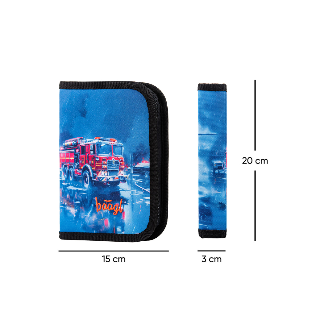 BAAGL Školní penál jednopatrový Záchranáři - Obrázek 5