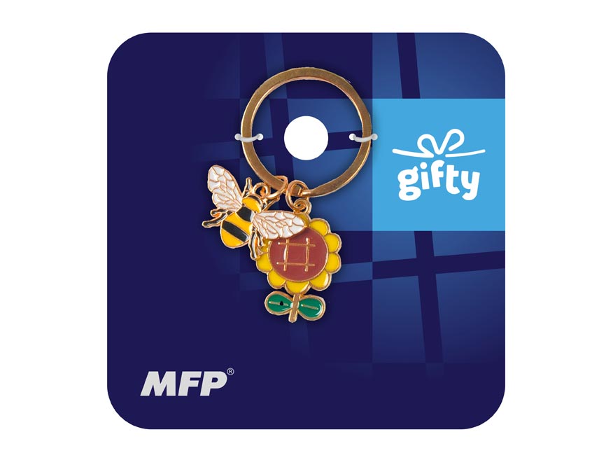 Gifty - Klíčenka Charm - včela