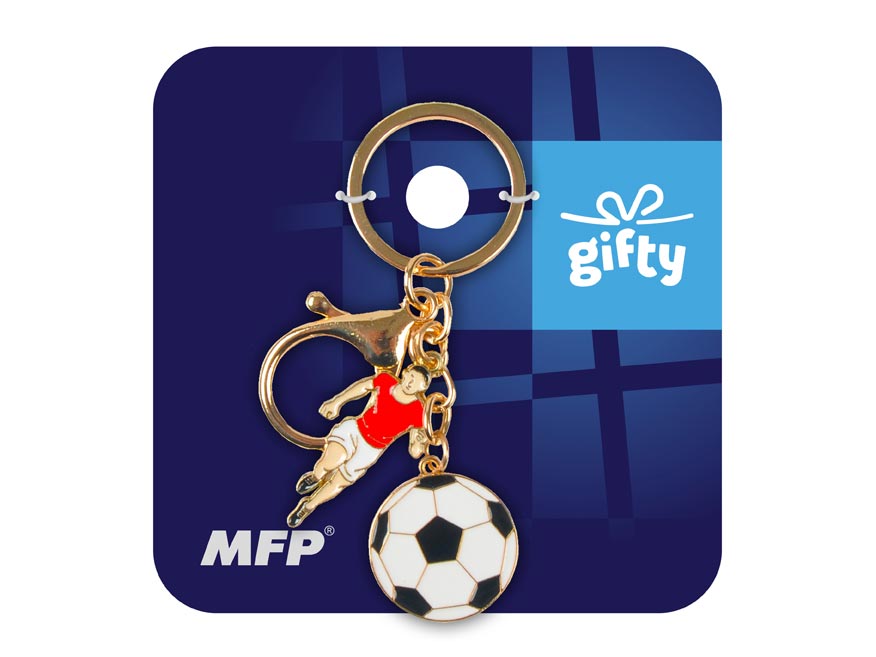 Gifty - Klíčenka Charm – fotbalista