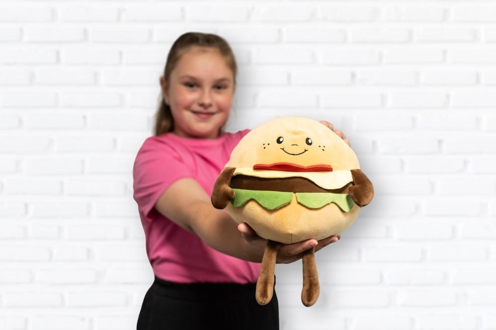 Gifty - Plush toy - Burger - Obrázek 3