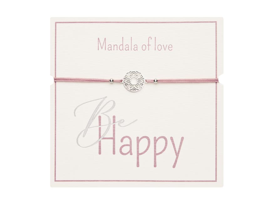 Gifty - Be Happy náramek - ss Mandala of Love