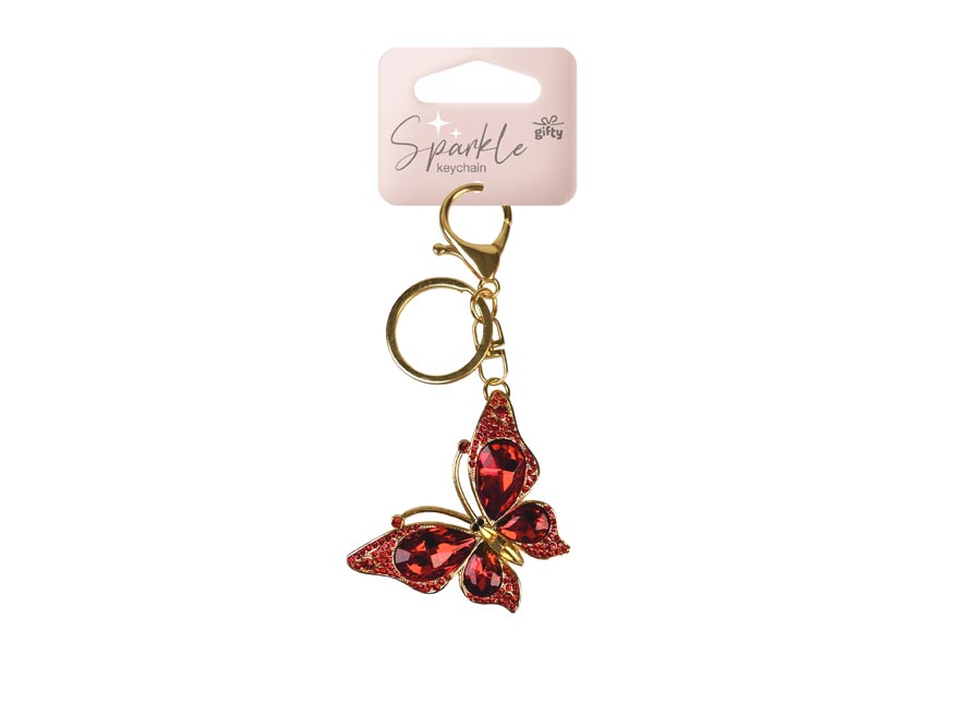 Gifty - Přívěsek Sparkle - Motýl red