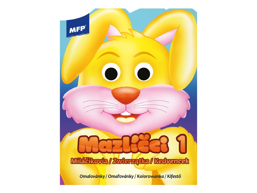 Omalovánky MFP A4 pohyblivé oči Mazlíčci 1l 210x270/16 - Obrázek 2