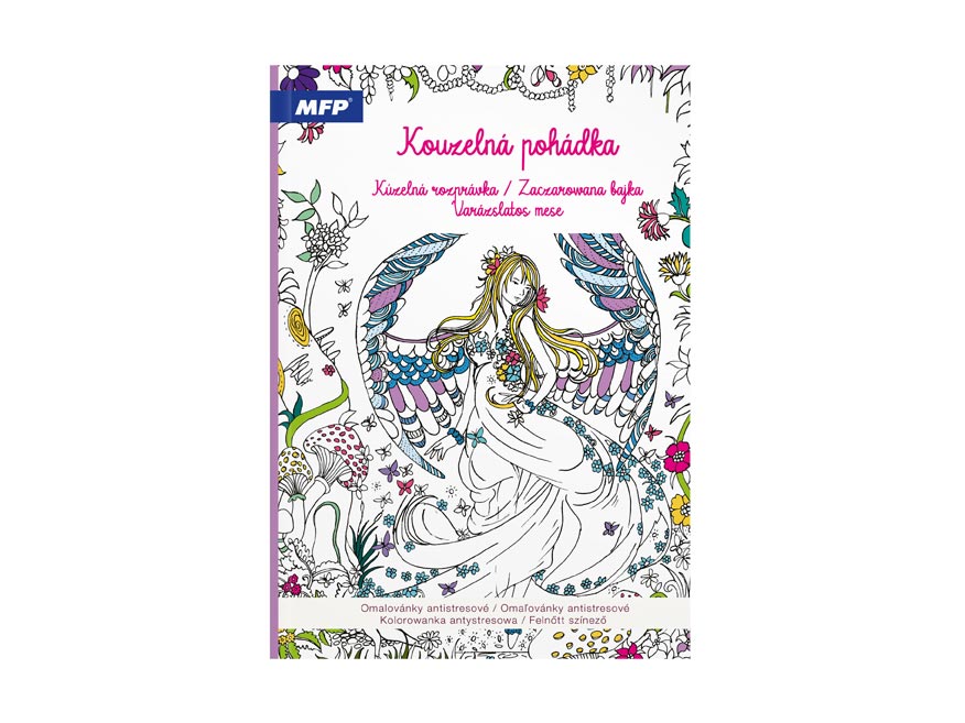 Omalovánky antistresové Kouzelná pohádka 210x290mm/32s