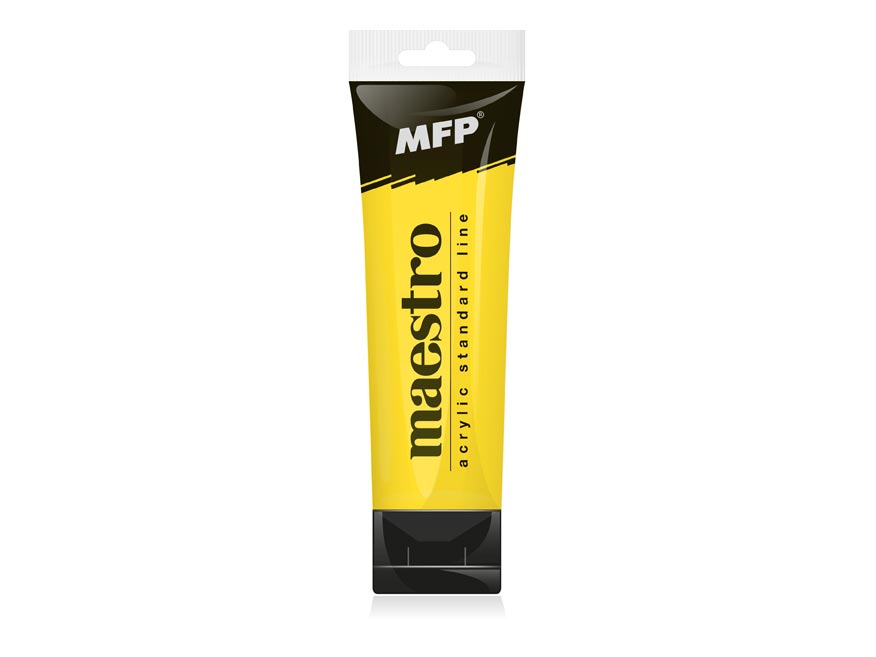 Akrylová barva MFP Maestro 75ml - lemon yellow