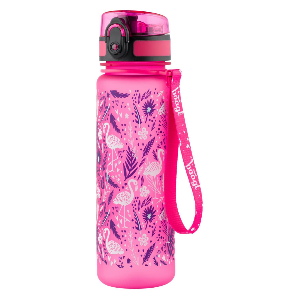 BAAGL Tritanová láhev na pití Flamingo,500ml