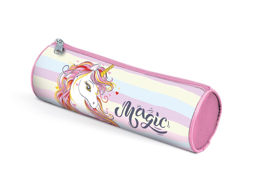 Penál etue válcová Unicorn