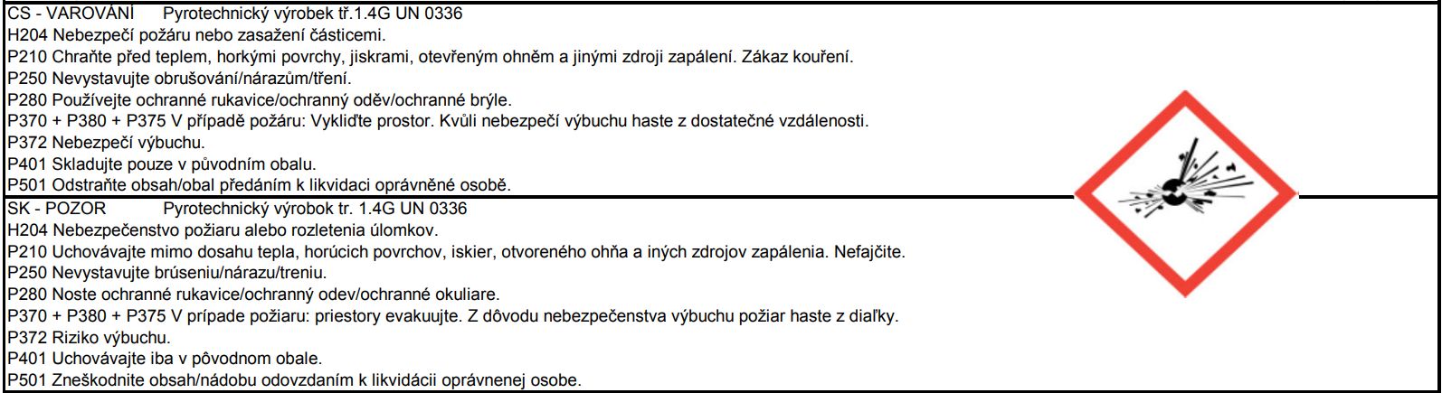 Prskavky 16cm, v balení 10ks - Obrázek 3