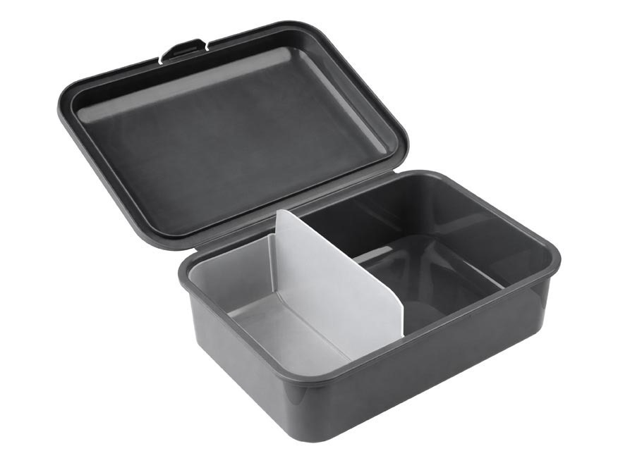 Svačinový box - vysoký 180x130x70 - tm. Šedý - Obrázek 2