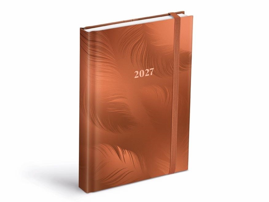 Diář 2027 D801 Lamino 4 s gumkou