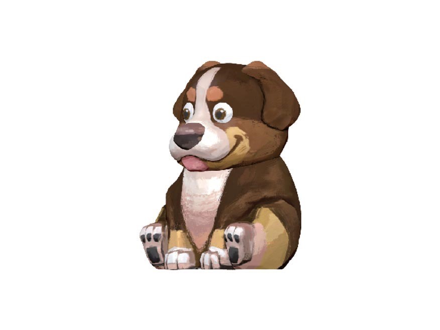 3D Sticker Model Bruno - Obrázek 2