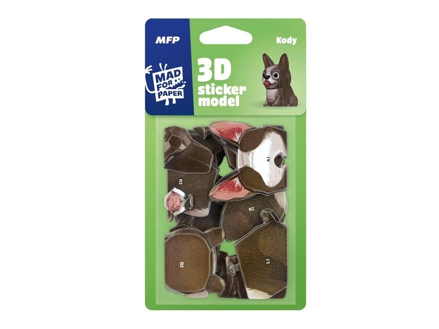 3D Sticker Model Kody