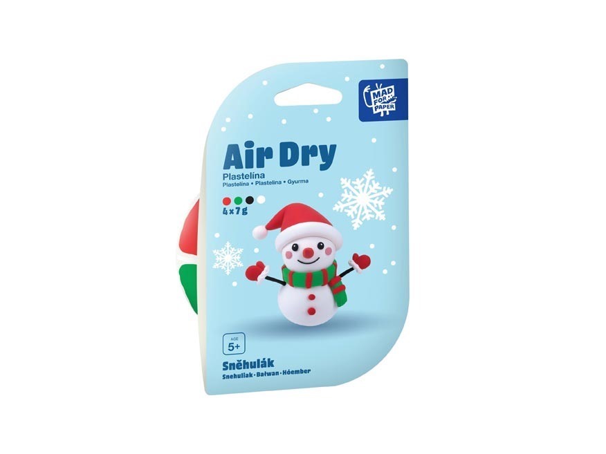 Modelovací hmota AIR DRY Mix Vánoce - Obrázek 2