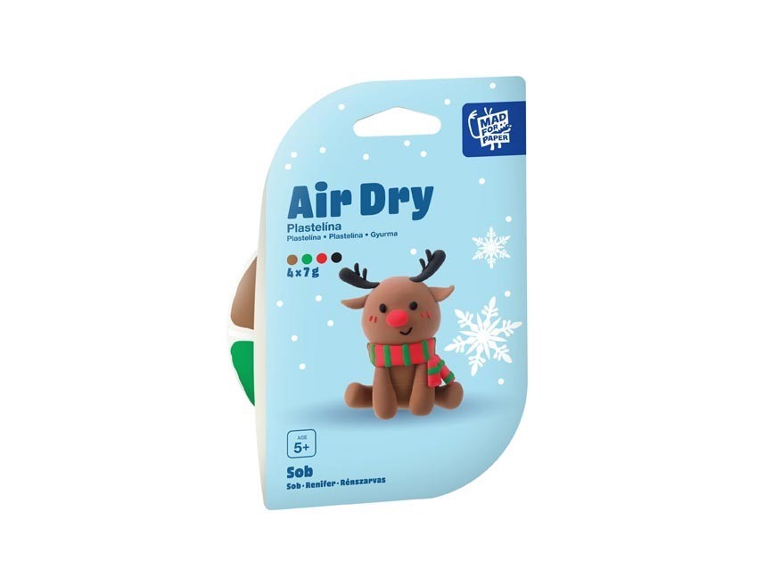 Modelovací hmota AIR DRY Mix Vánoce - Obrázek 4