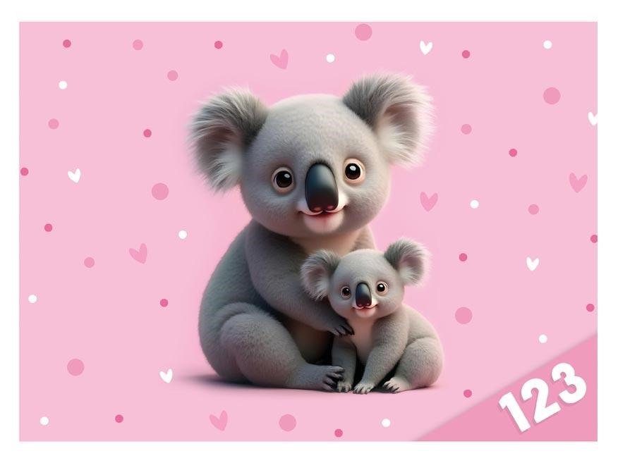Desky na číslice Koala